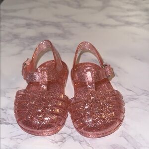 Old Navy Glittery Pink Kids Sandals